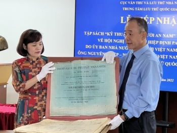 Tiếp nhận tập sách quý về kỹ thuật của người An Nam thời xưa