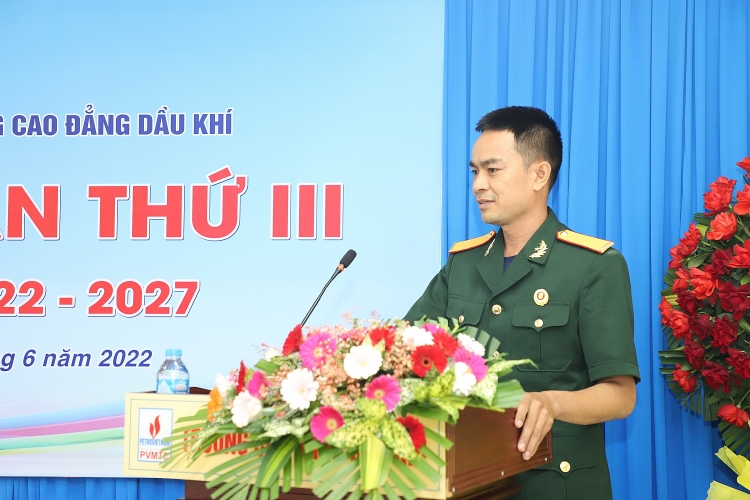 Hội CCB Trường Cao đẳng Dầu khí tổ chức thành công Đại hội lần thứ III