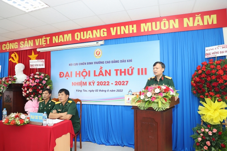 Hội CCB Trường Cao đẳng Dầu khí tổ chức thành công Đại hội lần thứ III Hội CCB Trường Cao đẳng Dầu khí tổ chức thành công Đại hội lần thứ III