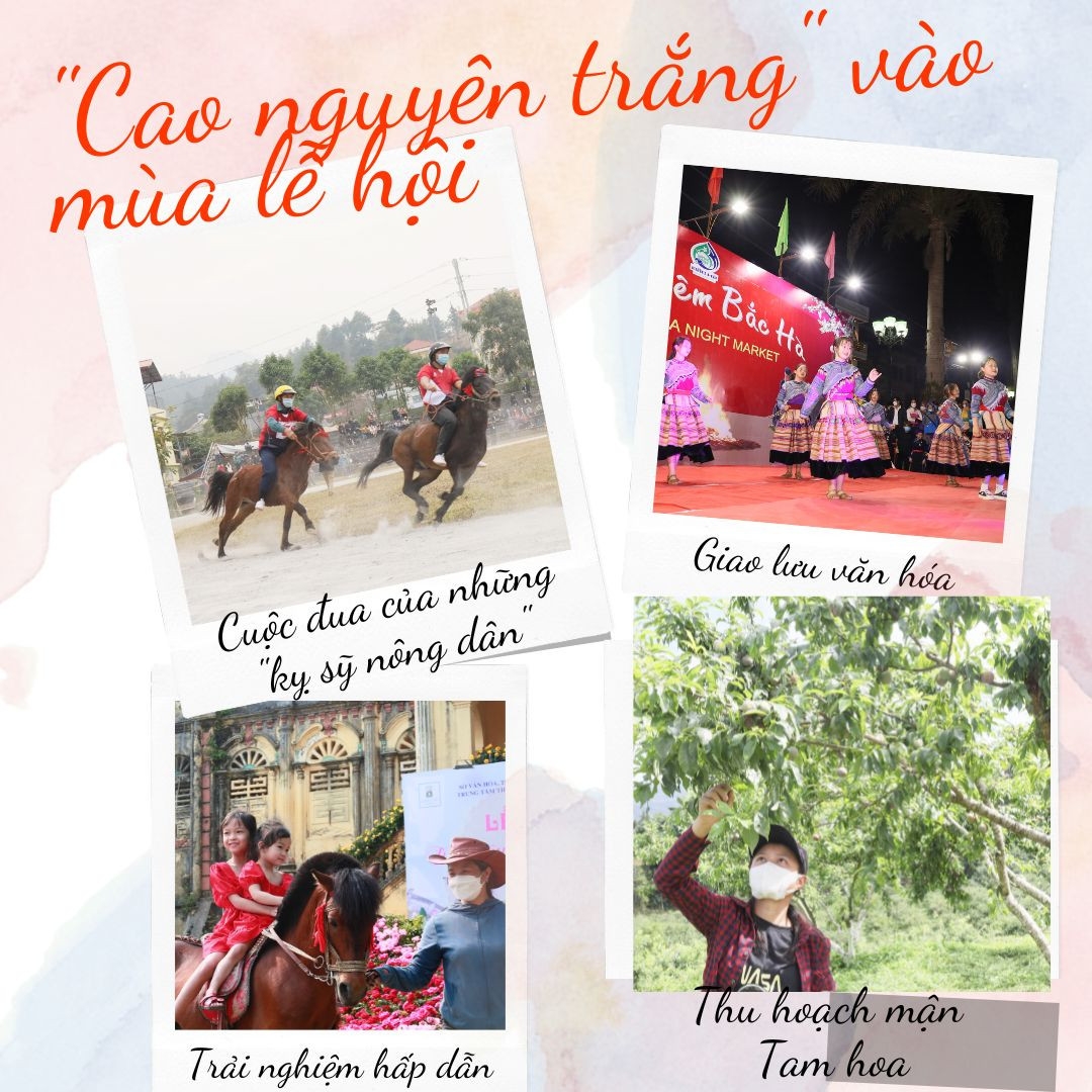 “Cao nguyên trắng” vào mùa lễ hội “Cao nguyên trắng” vào mùa lễ hội