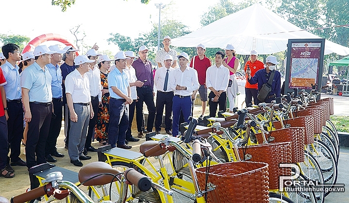 Thừa Thiên Huế: Khai trương Hệ thống Xe đạp chia sẻ công cộng