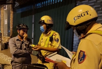 TP HCM ra quân xử lý vi phạm nồng độ cồn