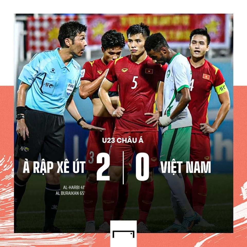 Kết quả bóng đá U23 Việt Nam vs U23 Saudi Arabia: Thầy trò HLV Gong Oh-kyun dừng chân ở bán kết