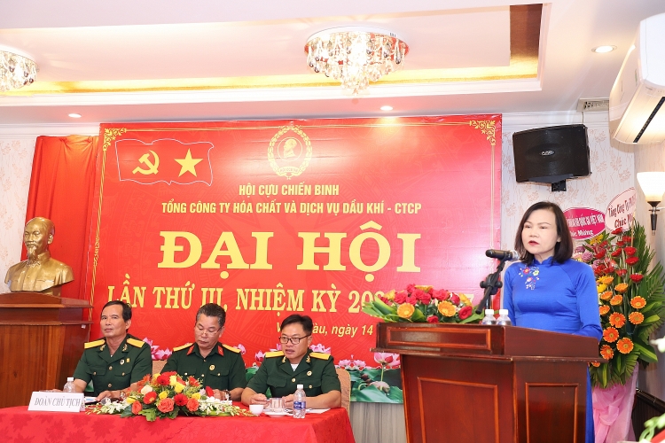 Đại hội Đại biểu Hội Cựu chiến binh PVChem lần thứ III, nhiệm kỳ 2022-2027 Đại hội Hội CCB PVChem lần thứ III, nhiệm kỳ 2022-2027 thành công tốt đẹp