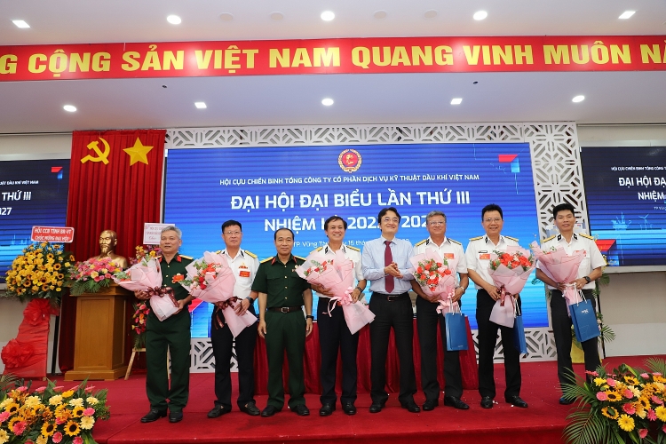 Hội Cựu chiến binh PTSC tổ chức thành công Đại hội Đại biểu lần thứ III, nhiệm kỳ 2022 - 2027