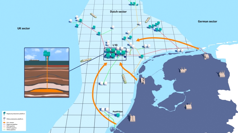 Neptune Energy, ExxonMobil, Rosewood và EBN công bố dự án lưu trữ, thu giữ carbon ngoài khơi