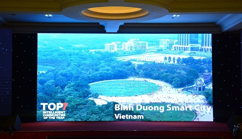 Bình Dương lần thứ 2 được vinh danh Top 7 cộng đồng thông minh