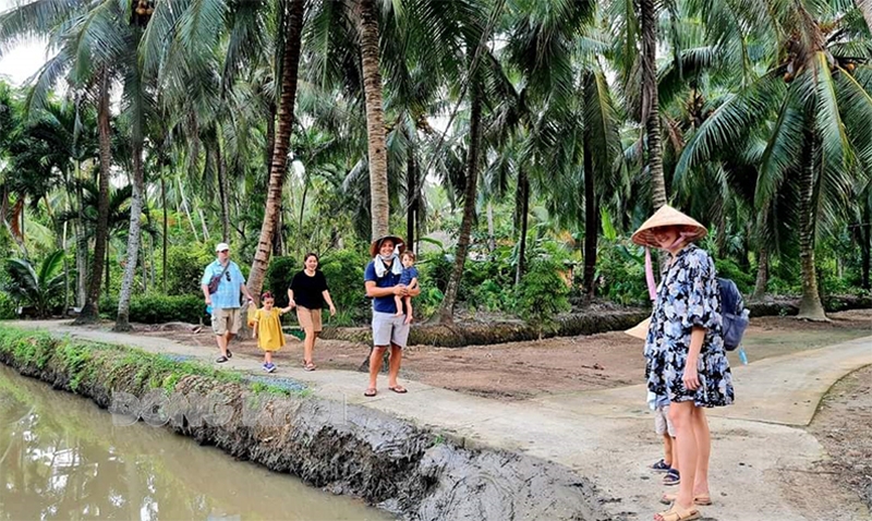 Bến Tre: Du lịch huyện Giồng Trôm có nhiều khởi sắc