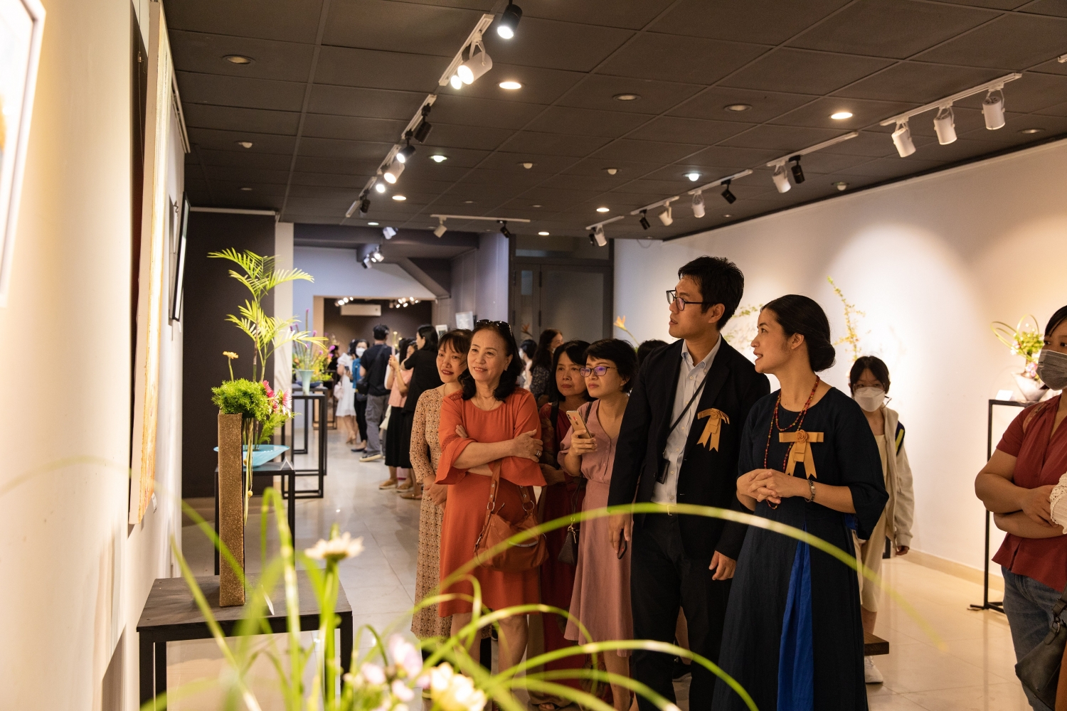 Triển lãm Ikebana TP HCM: Lan tỏa vẻ đẹp của nghệ thuật cắm hoa Nhật Bản