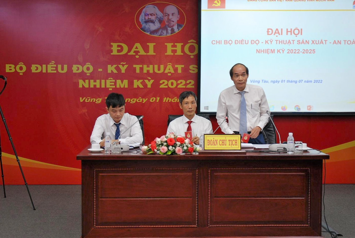 Vietsovpetro tổ chức thành công Đại hội điểm Chi bộ Điều độ – Kỹ thuật sản xuất – An toàn