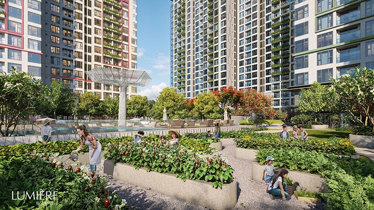 Sở hữu chất sống xanh đỉnh cao tại LUMIÈRE Boulevard với chính sách ưu việt