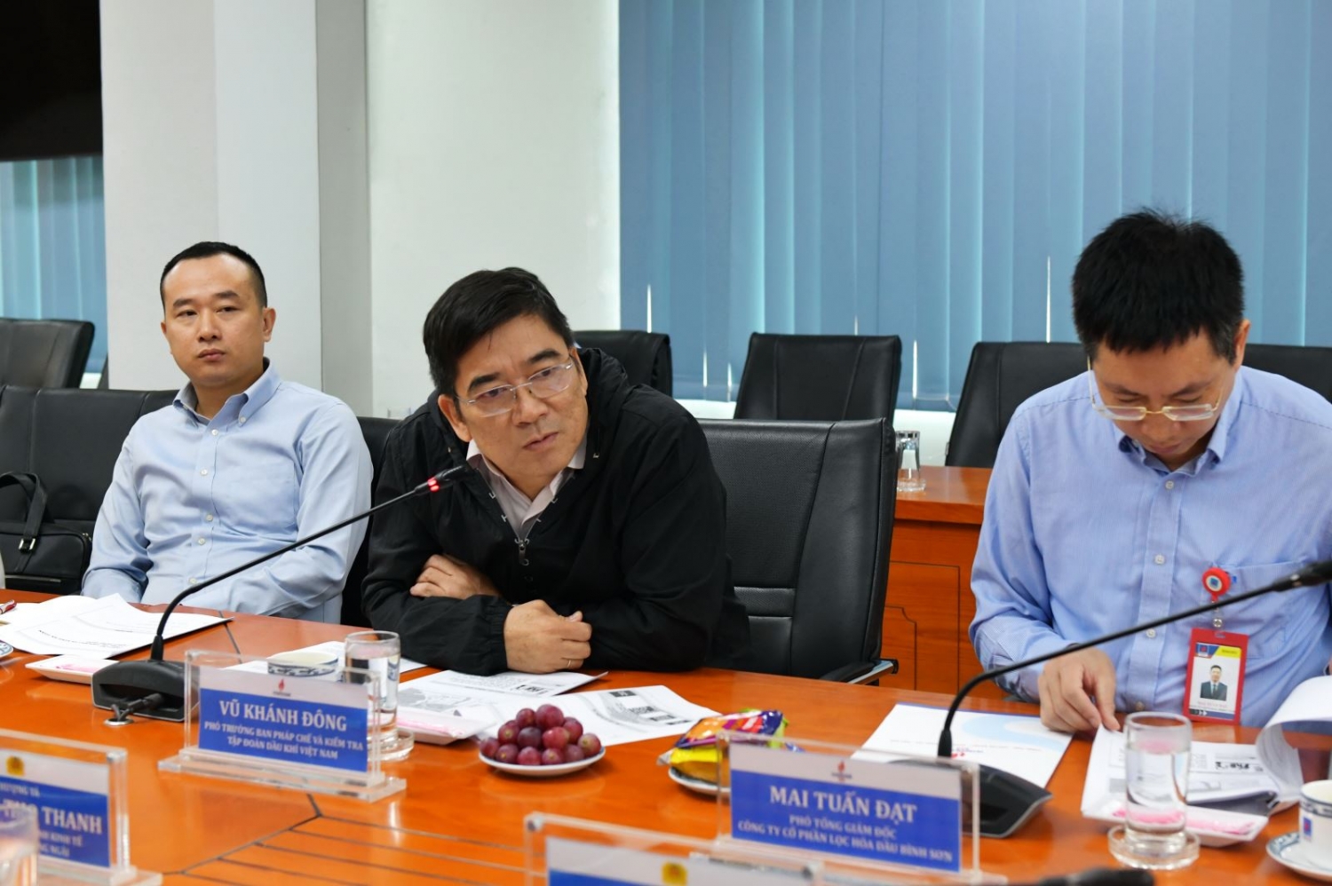 BSR làm việc với Bộ Công an và Tập đoàn Dầu khí Việt Nam về công tác bảo vệ NMLD Dung Quất