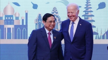 Thủ tướng Phạm Minh Chính gặp Tổng thống Hoa Kỳ Joe Biden