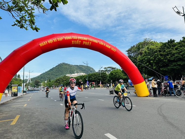 Sôi động Ngày hội xe đạp “Vũng Tàu Cycling Festival” năm 2022
