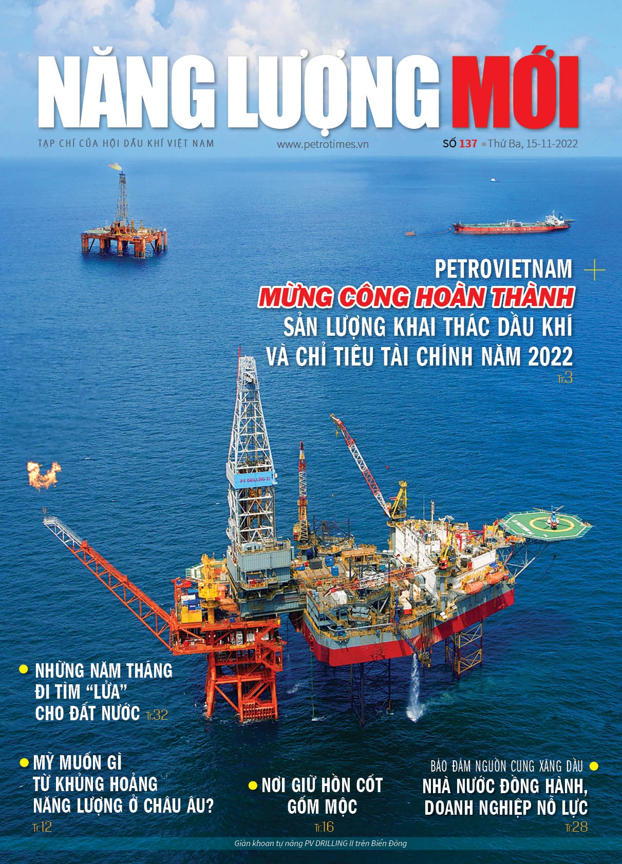 Đón đọc Tạp chí Năng lượng Mới số 137, phát hành thứ Ba ngày 15/11/2022