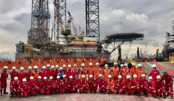 Giàn PV DRILLING II tiếp tục khoan tại Indonesia