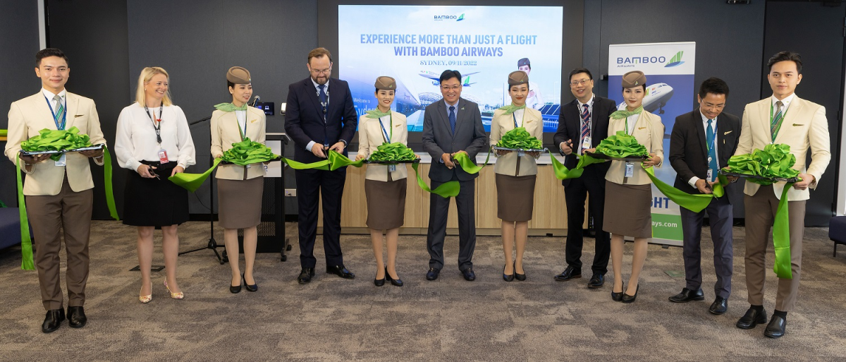 Bamboo Airways liên tục mở rộng hoạt động tại Bắc Mỹ và Australia Bamboo Airways liên tục mở rộng hoạt động tại Bắc Mỹ và Australia