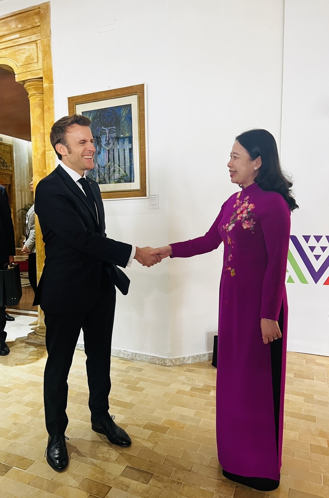 Phó Chủ tịch nước Võ Thị Ánh Xuân gặp gỡ lãnh đạo các nước nhân dịp dự Hội nghị cấp cao cộng đồng Pháp ngữ lần thứ 18