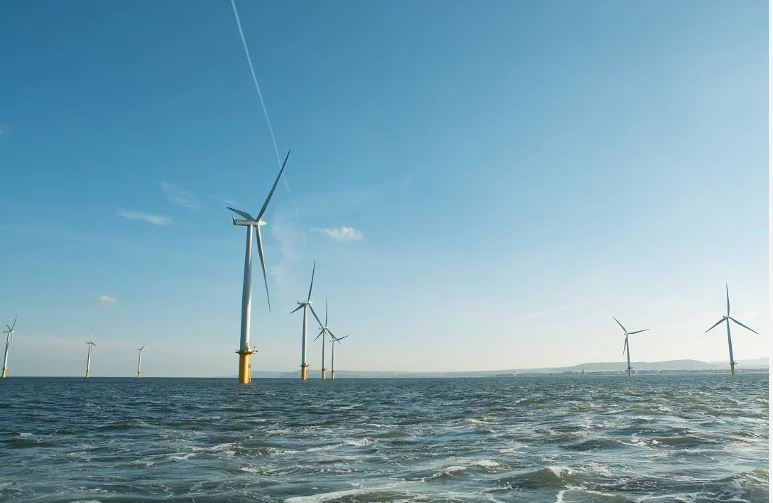 Trang trại gió Saint-Nazaire nằm ngoài khơi vùng ven biển Loire-Atlantique - miền Tây Nam của Pháp. Ảnh: Power-technology.com Trang trại điện gió ngoài khơi đầu tiên của Pháp chính thức vận hành toàn bộ công suất