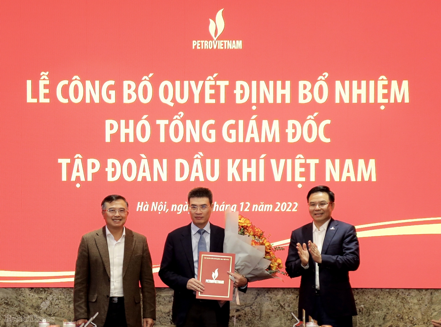 Petrovietnam công bố và trao quyết định Phó Tổng Giám đốc Tập đoàn Các sự kiện nổi bật của Petrovietnam trong tuần từ ngày 4/12 đến 11/12/2022