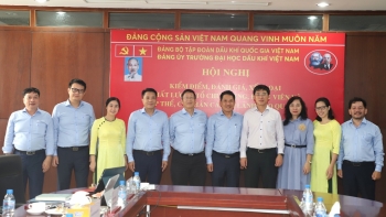 Đảng bộ Trường Đại học Dầu khí Việt Nam đoàn kết, sáng tạo, hoàn thành xuất sắc các nhiệm vụ được giao