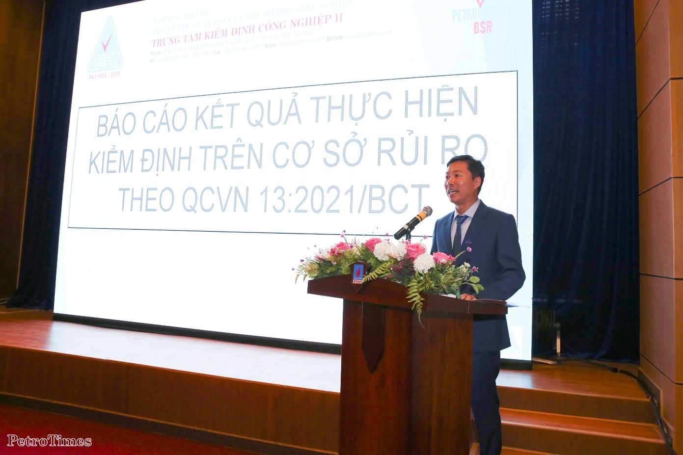 Phó Tổng Giám đốc Petrovietnam dự Hội thảo Công tác kiểm định thiết bị Nhà máy lọc dầu Dung Quất