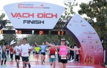 Gần 12.000 VĐV tham gia Giải Marathon Quốc tế TP HCM Techcombank mùa thứ 5