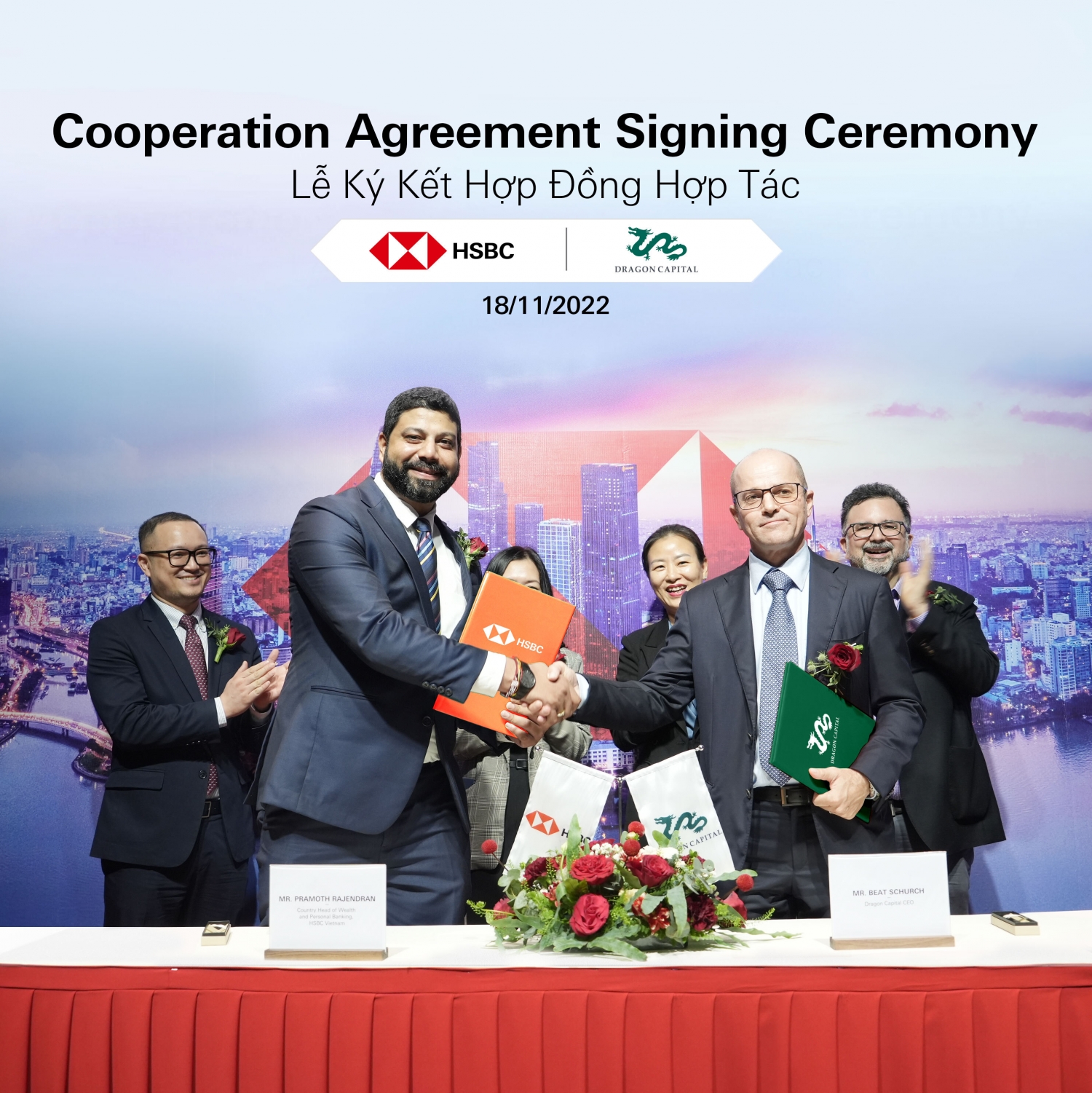 Dragon Capital Việt Nam hợp tác với Ngân hàng TNHH MTV HSBC