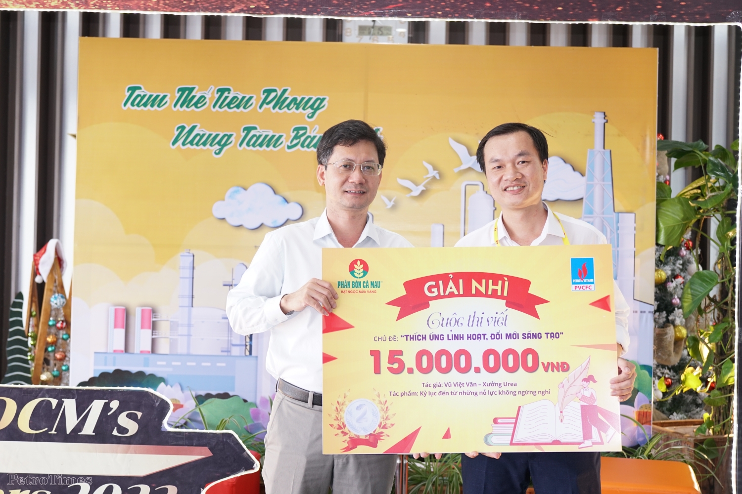 PVCFC trao giải cuộc thi viết “Thích ứng linh hoạt – Đổi mới sáng tạo”