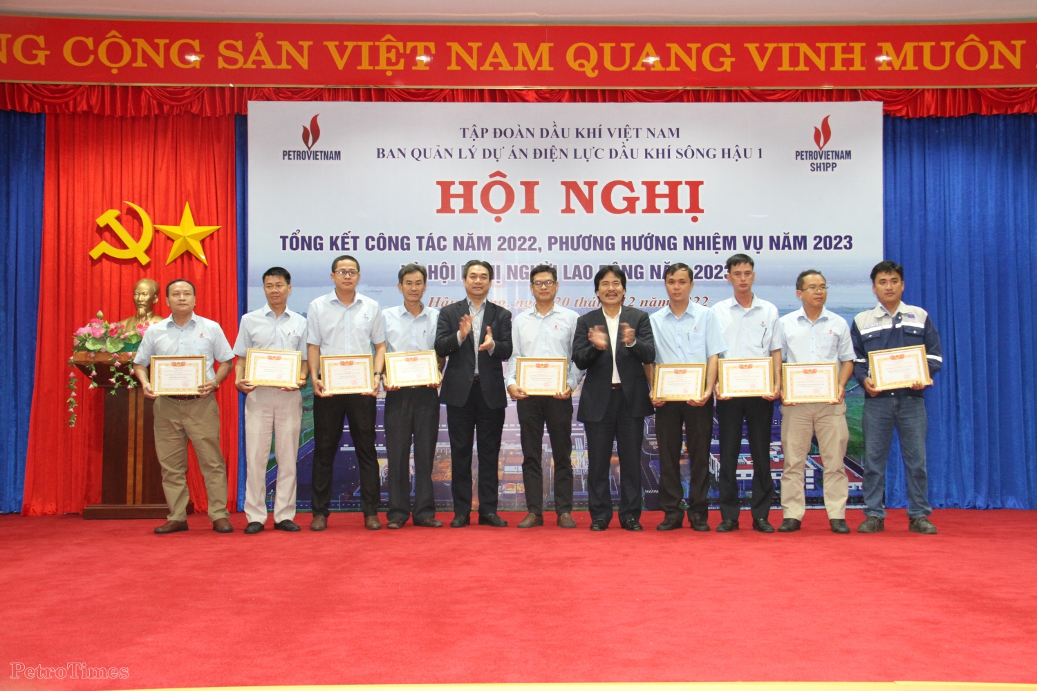 Ban QLDA ĐLDK Sông Hậu 1 đã nỗ lực vượt khó, đạt nhiều kết quả tích cực trong năm 2022