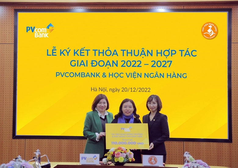 PVcomBank và Học viện Ngân hàng ký kết hợp tác
