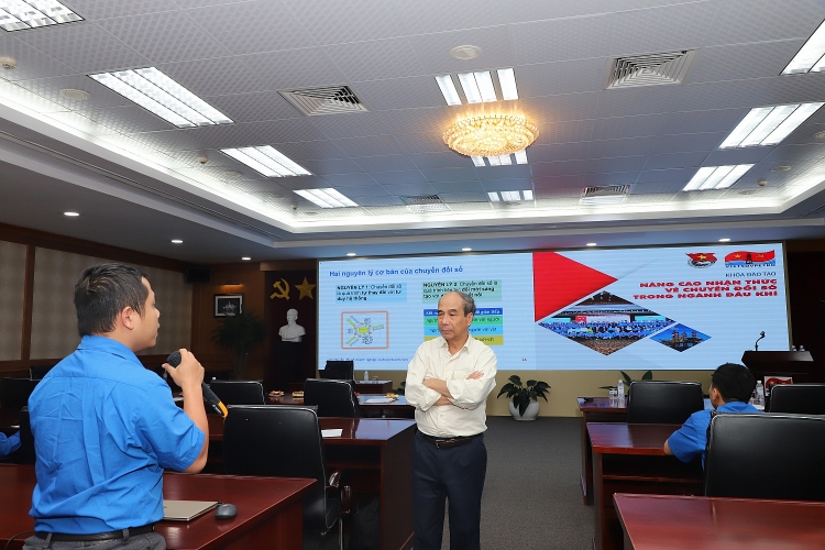 Đoàn Thanh niên Vietsovpetro tổ chức khóa đào tạo “Nâng cao nhận thức về chuyển đổi số trong ngành Dầu khí”