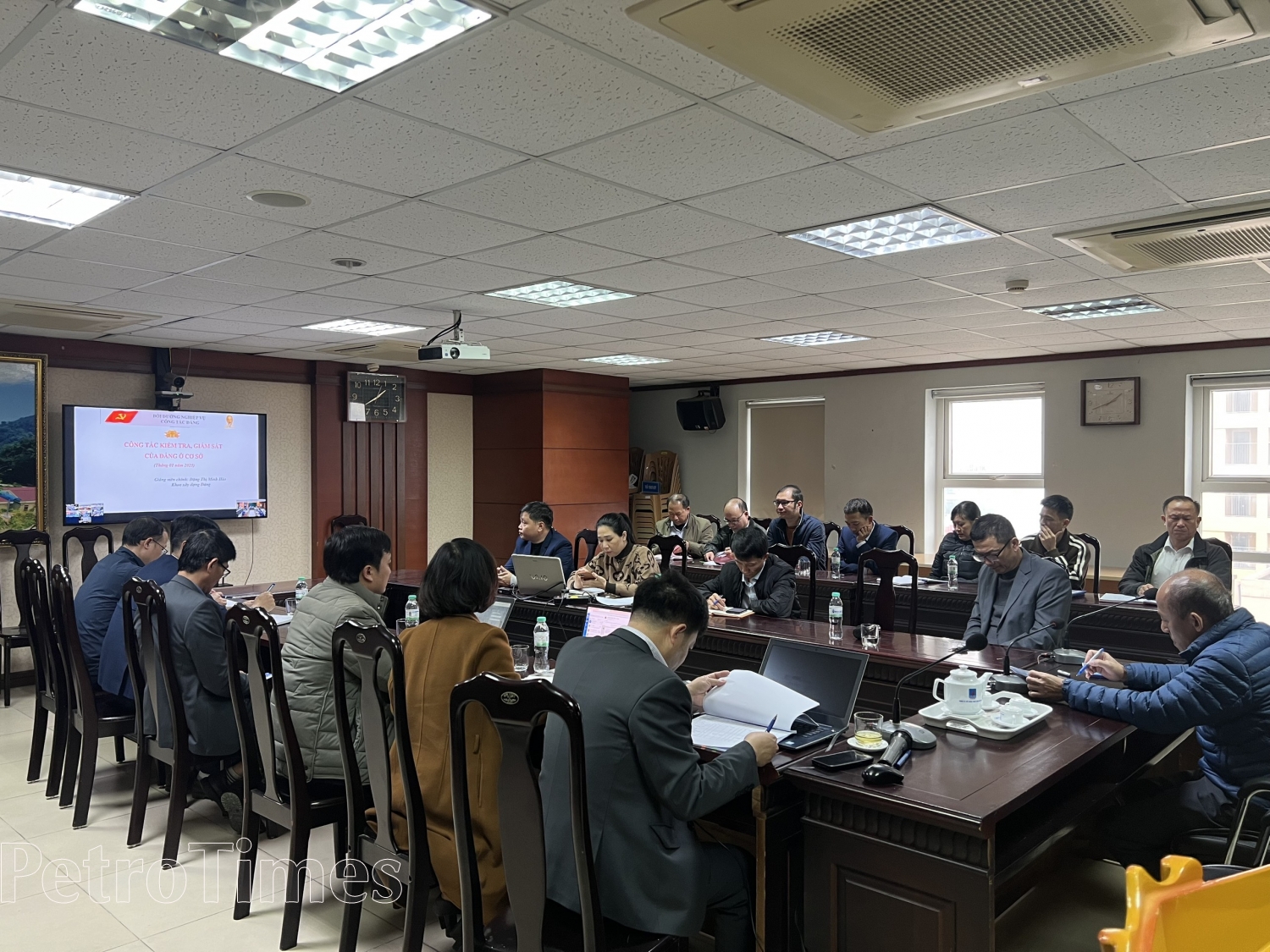 Tăng cường hiệu quả công tác kiểm tra giám sát của Đảng tại PV Power Tăng cường hiệu quả công tác kiểm tra giám sát của Đảng tại PV Power