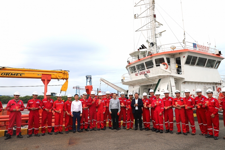 CĐ DKVN, Công đoàn PV Drilling thăm chúc tết Cảnh sát biển Vùng 3 và Trung tâm NASOS