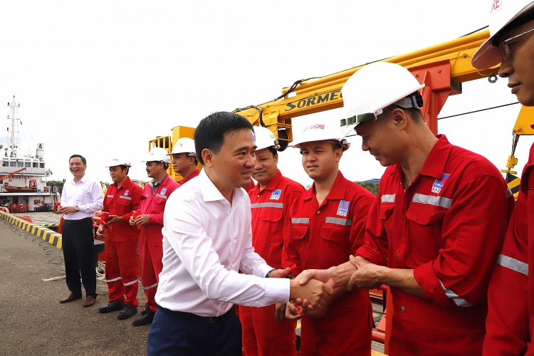 CĐ DKVN, Công đoàn PV Drilling thăm chúc tết Cảnh sát biển Vùng 3 và Trung tâm NASOS