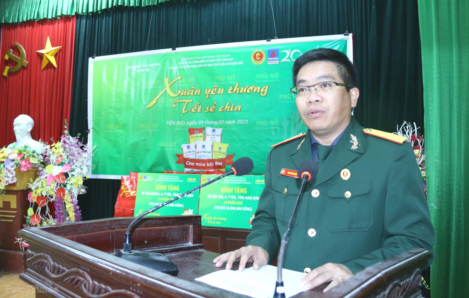 Hội Cựu chiến binh PVFCCo tổ chức chương trình “Xuân yêu thương - Tết sẻ chia” tại Nam Định, Thái Bình Hội Cựu chiến binh PVFCCo tổ chức chương trình “Xuân yêu thương - Tết sẻ chia” tại Nam Định, Thái Bình