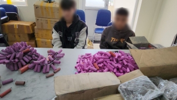 Triệt phá thành công chuyên án sản xuất pháo nổ, vận chuyển từ Thái Nguyên về Hà Nội