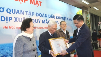 Lãnh đạo Petrovietnam gặp mặt, tri ân cán bộ hưu trí Cơ quan Tập đoàn Xuân Quý Mão 2023