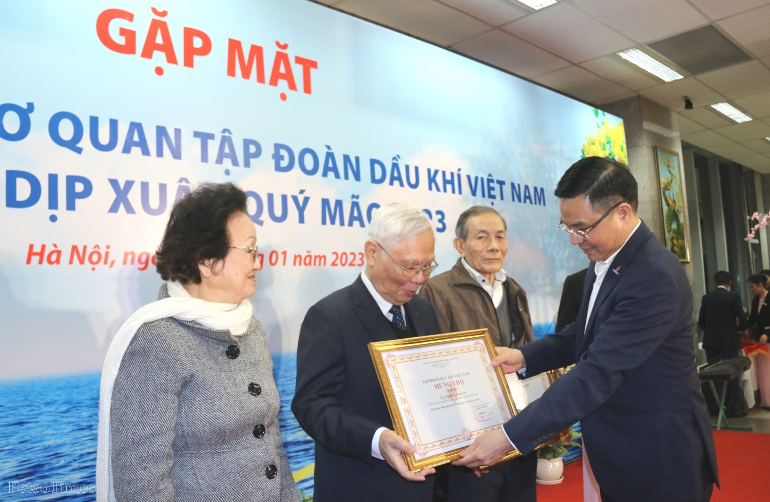 Lãnh đạo Petrovietnam gặp mặt, tri ân cán bộ hưu trí Cơ quan Tập đoàn Xuân Quý Mão 2023