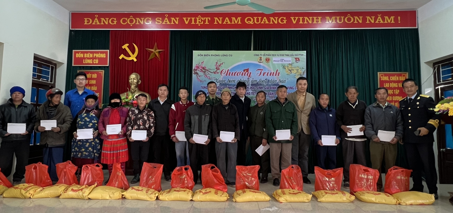 PPS tổ chức chương trình “Xuân Biên phòng ấm lòng dân bản” tại Hà Giang