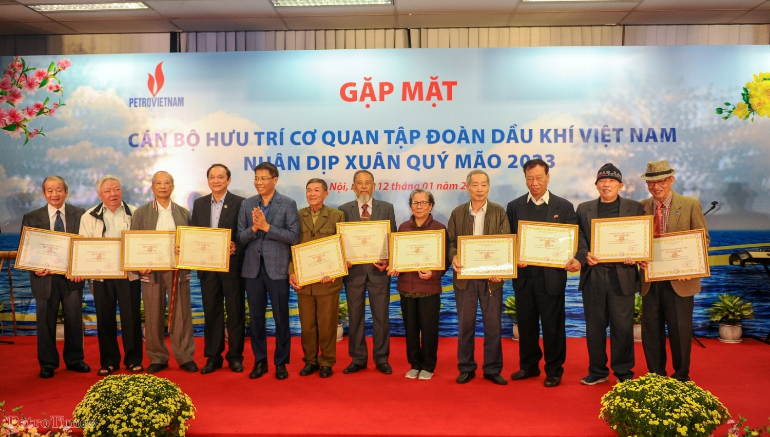 Lãnh đạo Petrovietnam gặp mặt, tri ân cán bộ hưu trí Cơ quan Tập đoàn Xuân Quý Mão 2023 Lãnh đạo Petrovietnam gặp mặt, tri ân cán bộ hưu trí Cơ quan Tập đoàn Xuân Quý Mão 2023