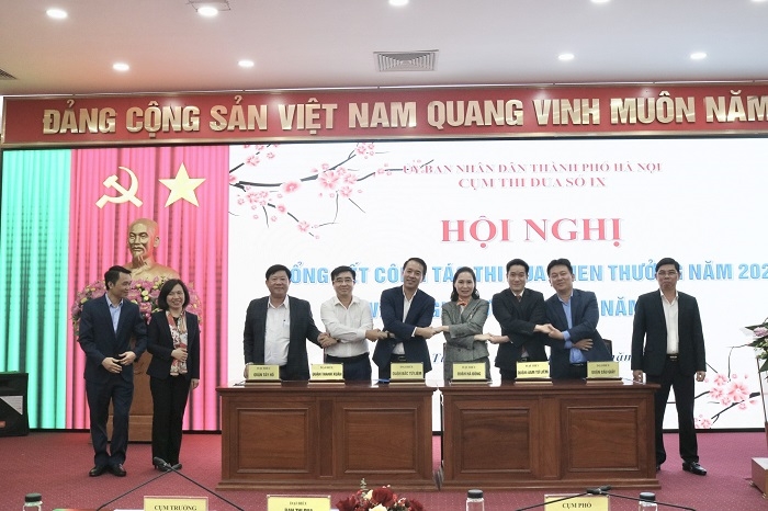 Hà Nội: Cụm thi đua số IX hoàn thành xuất sắc nhiệm vụ được giao trong năm 2022
