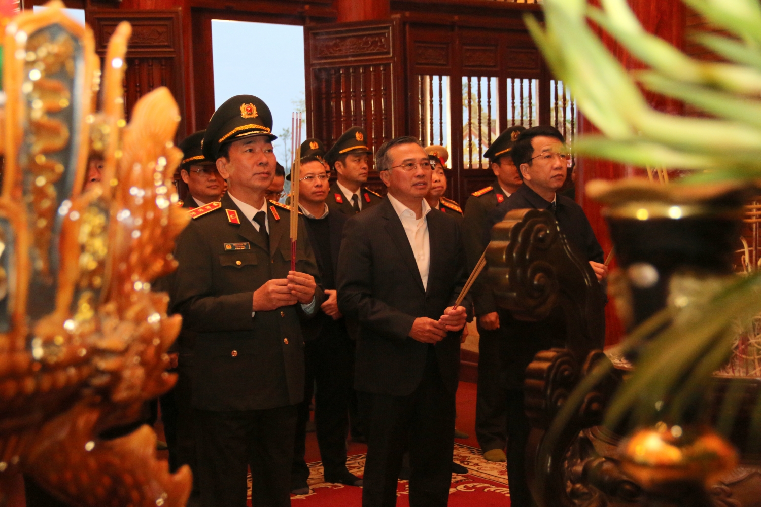 Lãnh đạo Bộ Công an và Petrovietnam thăm, làm việc tại tỉnh Thái Nguyên Lãnh đạo Bộ Công an và Petrovietnam thăm, làm việc tại tỉnh Thái Nguyên