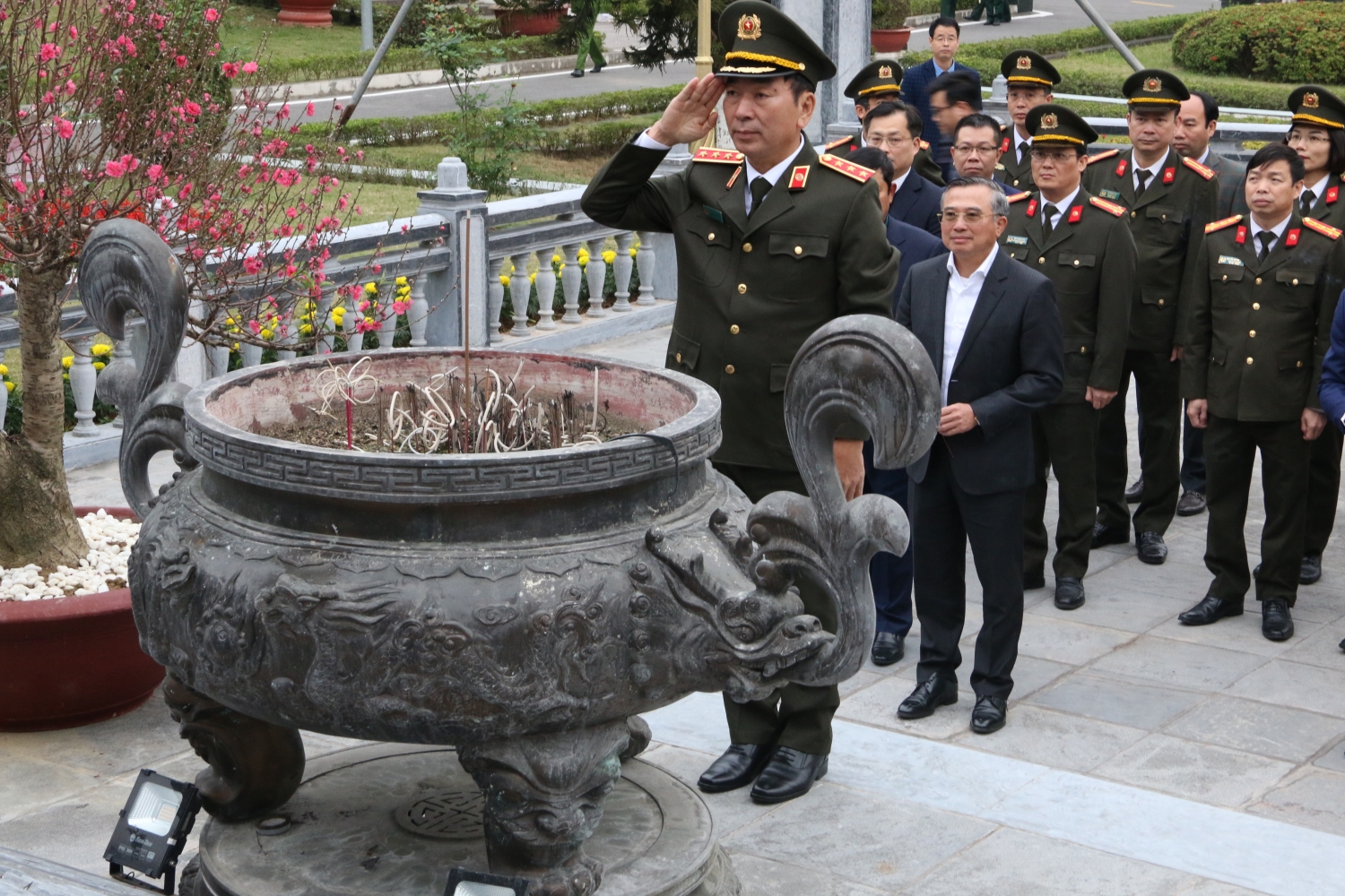 Lãnh đạo Bộ Công an và Petrovietnam thăm, làm việc tại tỉnh Thái Nguyên Lãnh đạo Bộ Công an và Petrovietnam thăm, làm việc tại tỉnh Thái Nguyên