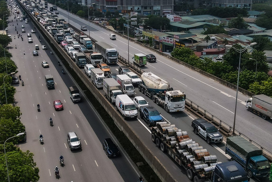 Hà Nội: Phân luồng giao thông hạn chế ùn tắc trong dịp nghỉ Lễ Quốc khánh
