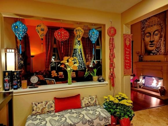 Sao Việt trang trí nhà đón Tết Quý Mão