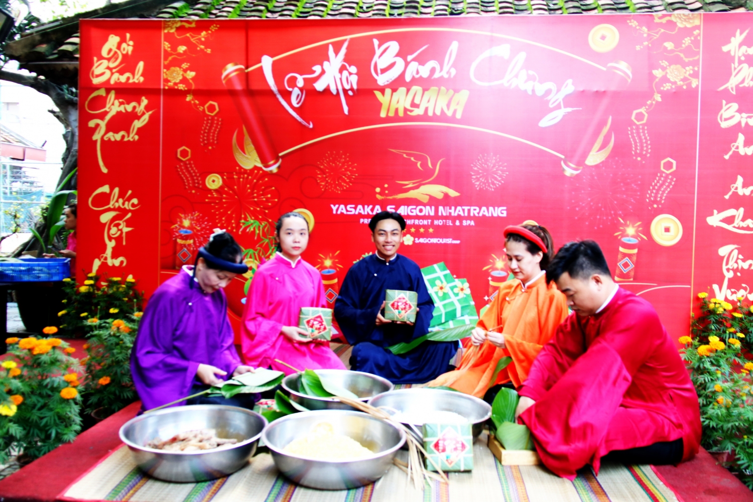 Lễ hội bánh chưng ngày Tết