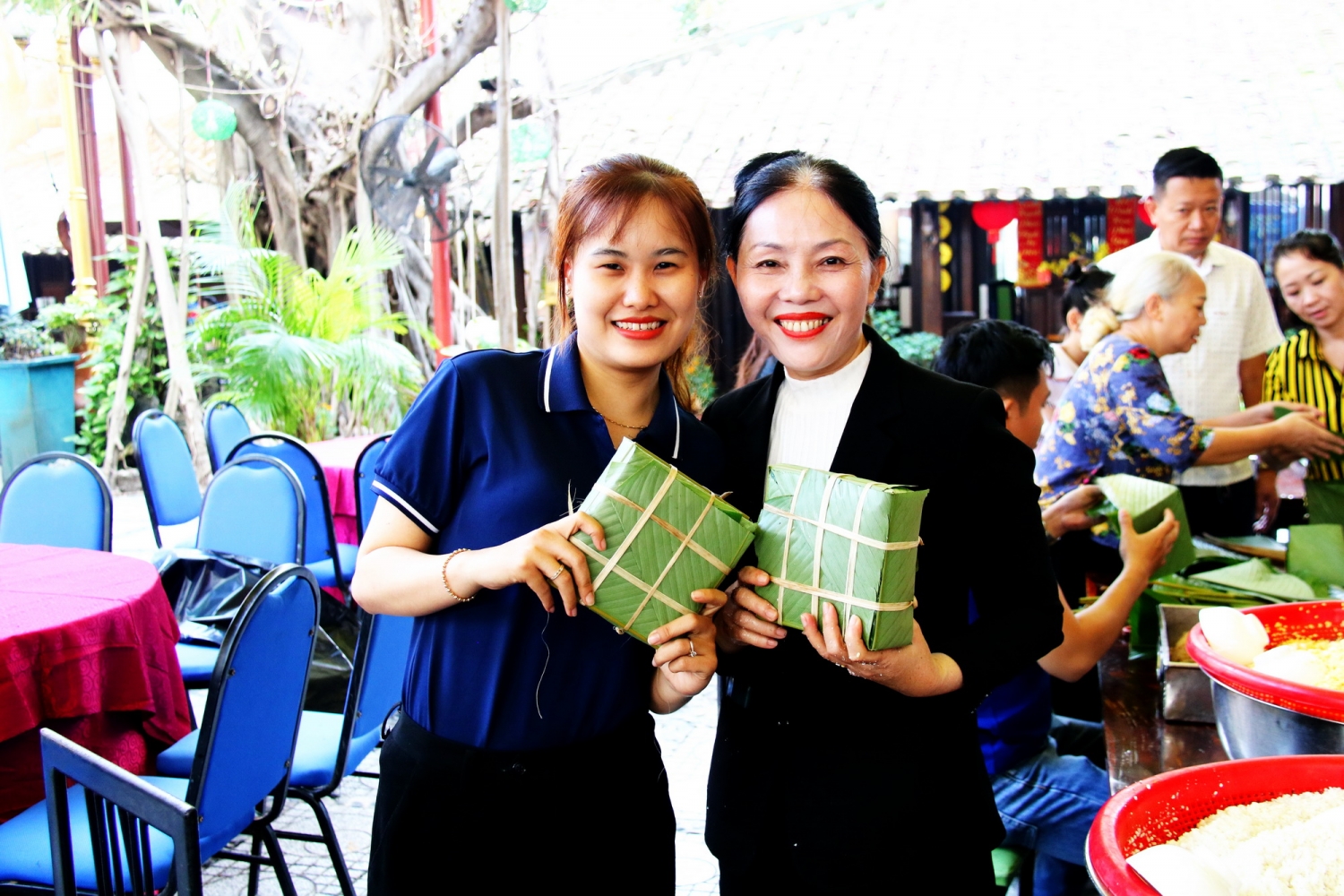 Lễ hội bánh chưng ngày Tết