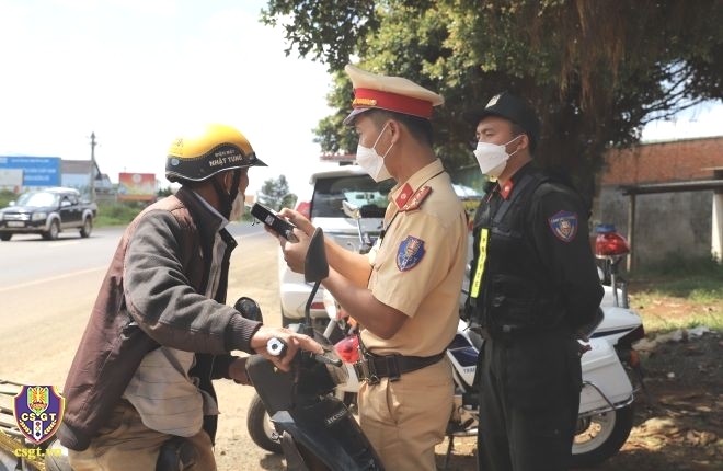 Xử phạt hơn 600 trường hợp vi phạm nồng độ cồn trong ngày mùng 2 Tết