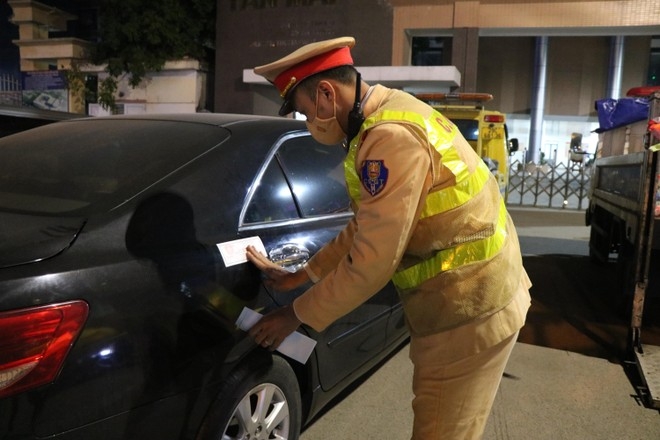 Hà Nội: Xử phạt nhiều trường hợp lái xe sử dụng rượu bia trong dịp Tết